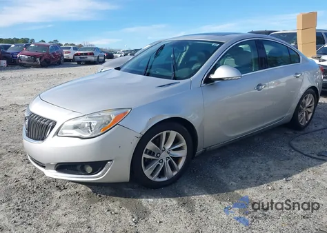 2014 Buick Regal Turbo/E-Assist Premium I z USA, uszkodzony, nr VIN 2G4GN5EX8E9262635